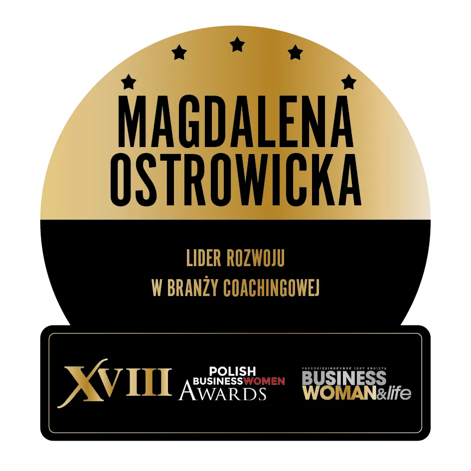 Lider Rozwoju w Branży Coachingowej - XVIII Businesswoman Awards